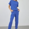 Kombinezon Saige chabrowy plus size