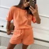 Komplet dresowy Carmen pomarańczowy