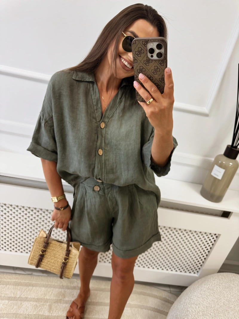 Komplet Salma khaki