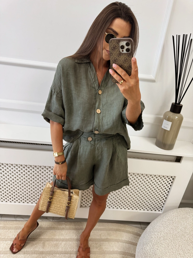 Komplet Salma khaki