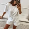 Komplet dresowy Carmen biały