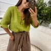 Koszula Irmina zielona